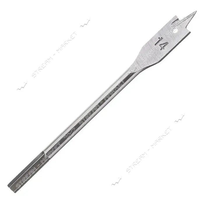 Сверло перьевое Intertool SWF-1415 по дереву 14х150мм                                               