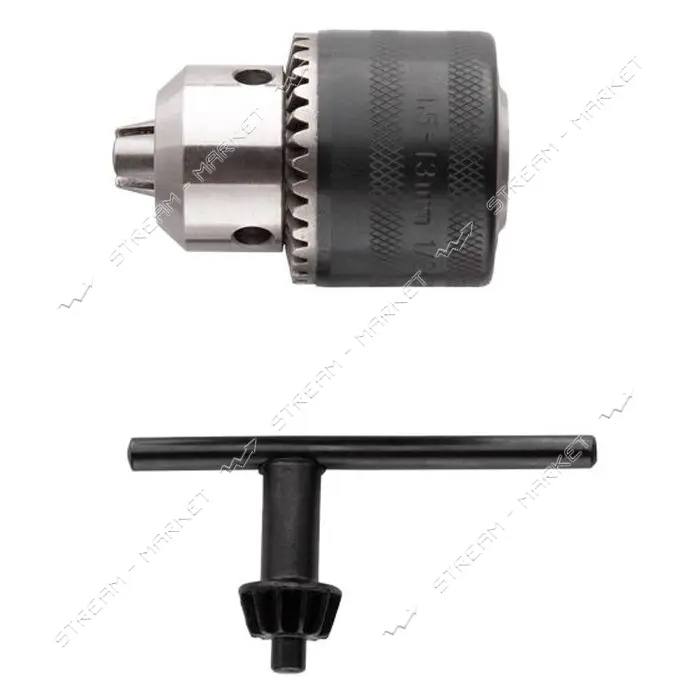 Патрон для дрели Intertool ST-1220  с ключом 1/2"х20 1-13мм                                         