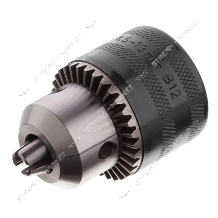 Патрон для дрели Intertool ST-1225 с ключом В12 1.5-13мм
