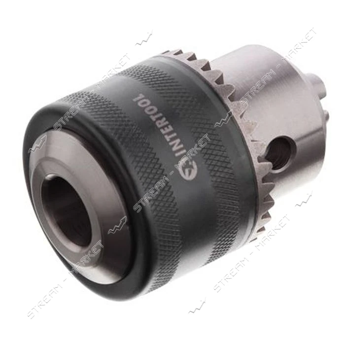 Патрон для дрели Intertool ST-1618 с ключом В18 3-16мм                                              