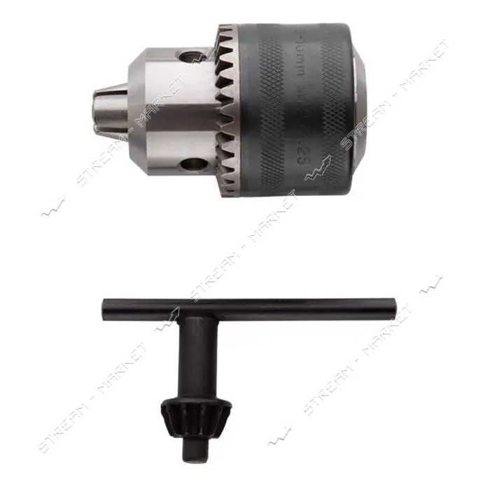 Патрон для дрели Intertool ST-1623 с ключом 12х1,25 3-16мм