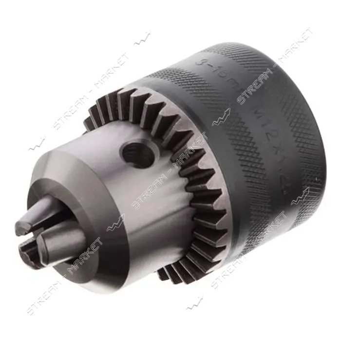 Патрон для дрели Intertool ST-1623 с ключом 12х1,25 3-16мм