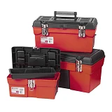 Комплект ящиков для инструмента Intertool BX-0006 с метал.замком 13" 16.5" 19" дюймов 3шт           