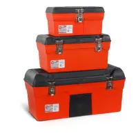 Комплект ящиков для инструмента Intertool BX-0007 с метал.замком 13" 16.5" 23.5" дюймов 3шт