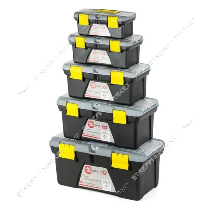 Комплект ящиков для инструментов Intertool BX-0305 5шт