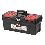 Ящик для инструмента Intertool BX-1016 с металлическими замками 16" 396x216x164мм                   