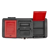 Ящик для инструмента Intertool BX-1016 с металлическими замками 16" 396x216x164мм                   
