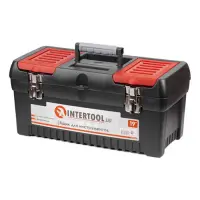 Ящик для инструмента Intertool BX-1019 с металлическими замками 19" 483x242x240мм