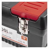 Ящик для инструмента Intertool BX-1019 с металлическими замками 19" 483x242x240мм                   