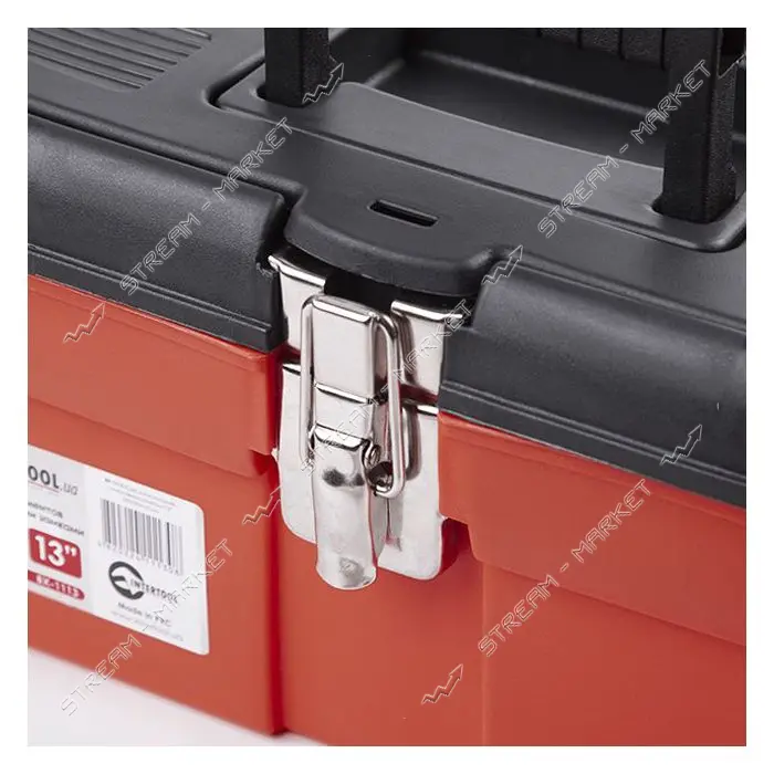 Ящик для инструмента Intertool BX-1113 с металлическими замками 13" 330*x80x165мм