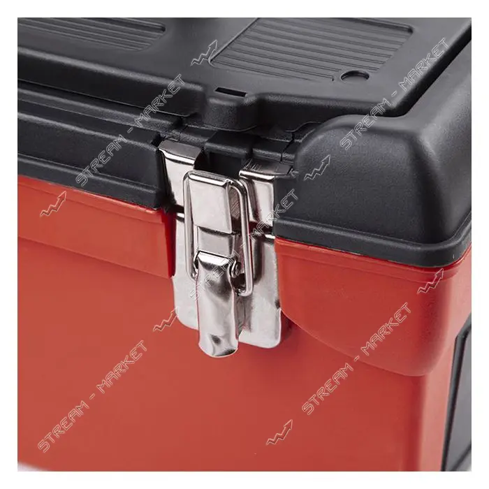Ящик для инструмента Intertool BX-1116 с металлическими замками 16" 396x216x164мм                   
