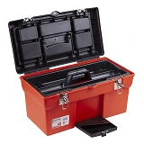 Ящик для инструмента Intertool BX-1119 с металлическими замками 19" 483x242x240мм