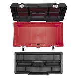 Ящик для инструмента Intertool BX-1119 с металлическими замками 19" 483x242x240мм