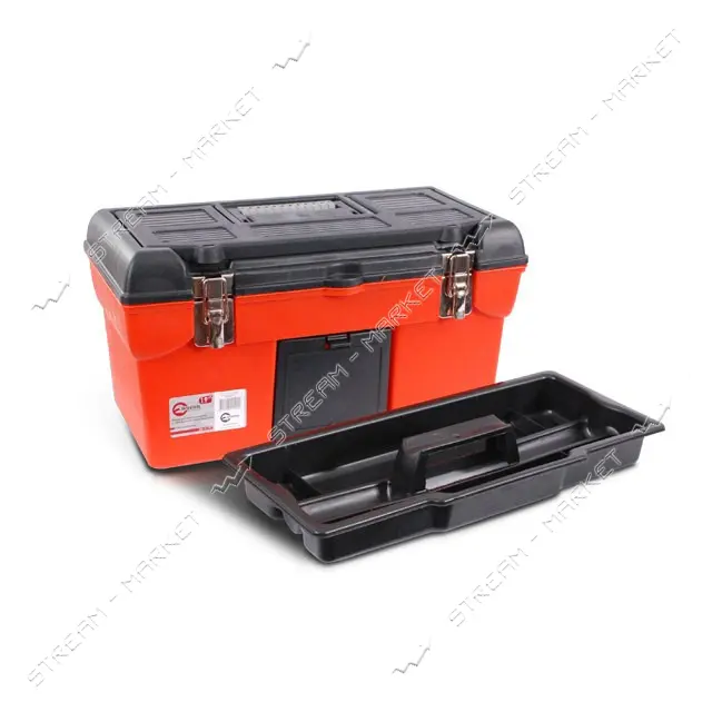 Ящик для инструмента Intertool BX-1123 с металлическими замками 24" 610x255x251мм                   