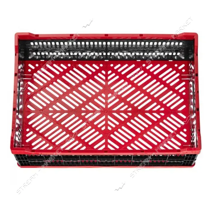 Ящик складной пластиковый Intertool BX-6426 загрузка 30 кг 47л 600x400x260мм                        