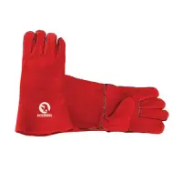 Рукавички Intertool SP-0156 замшеві розмір 14 "червоні                                              