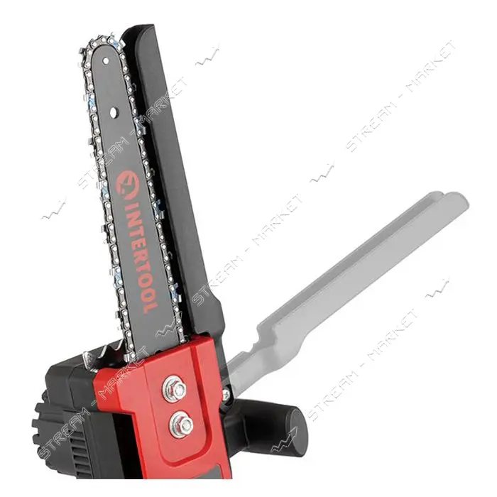 Мини-пилка цепная Intertool  WT-9210 аккумуляторная 20В шина 20см 7.5 м/с без ЗУ и АКБ STORM        