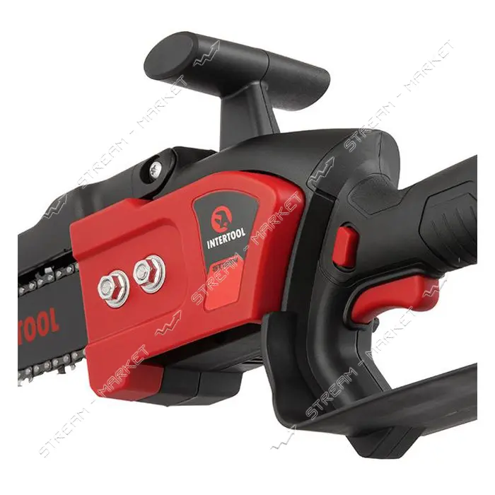 Мини-пилка цепная Intertool  WT-9210 аккумуляторная 20В шина 20см 7.5 м/с без ЗУ и АКБ STORM        