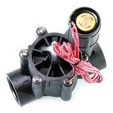 Электромагнитный клапан Presto 7804 1д c регулятором потока 24VAC 50/60Hz