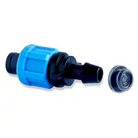 Фитинг стартовый с резинкой SL-001 SP для ленты d17 50шт                                            