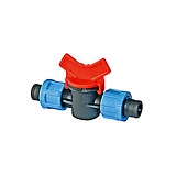 Кран проходной зажимной для ленты SL-011-5 d17 50шт                                                 
