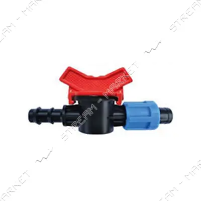 Кран редукционный SL-011-6 для Drip Line мн.трубки d16 с лентой 50шт