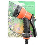 Пистолет-распылитель садовый Hose Nozzle 7 режимов под коннектор Китай                              