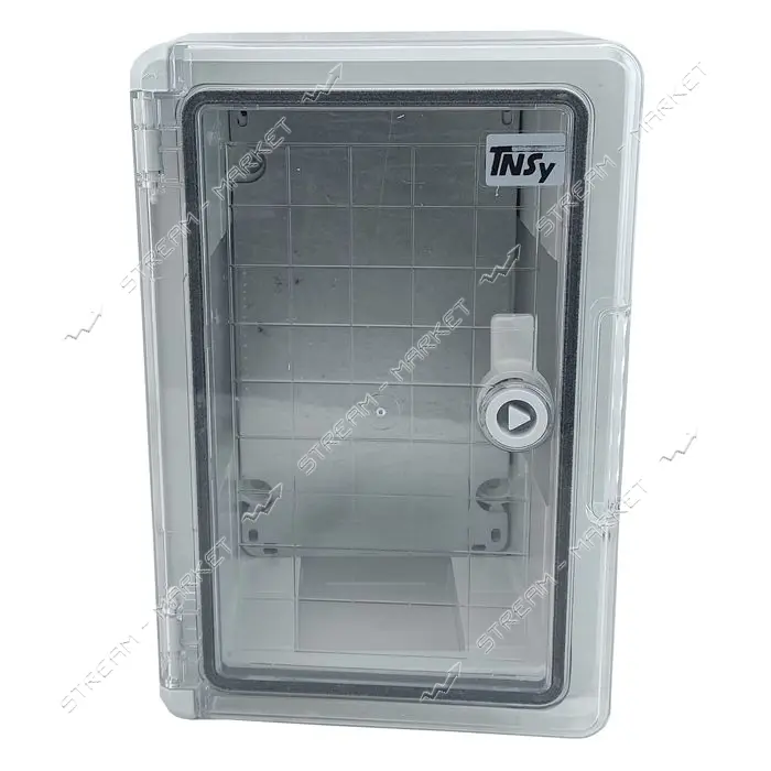 Корпус пластиковый Techno Systems ЩМПп-300х200х130мм прозрачная дверца ABS IP65                     