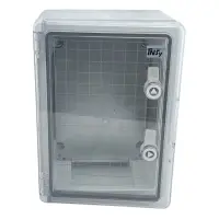 Корпус пластиковий Techno Systems ЩМПп-350х250х150мм прозорі дверцята ABS IP65                      