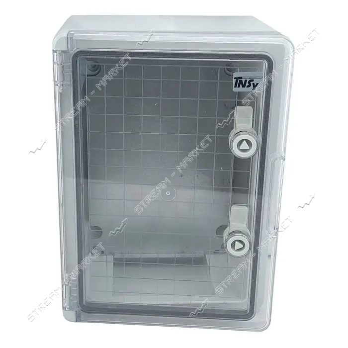 Корпус пластиковый Techno Systems ЩМПп-350х250х150мм прозрачная дверца ABS IP65                     