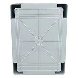 Корпус пластиковый Techno Systems ЩМПп-400х300х170мм прозрачная дверца ABS IP65                     