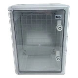 Корпус пластиковый Techno Systems ЩМПп-400х300х220мм прозрачная дверца ABS IP65