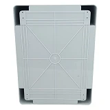 Корпус пластиковый Techno Systems ЩМПп-400х300х220мм прозрачная дверца ABS IP65