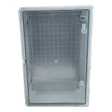 Корпус пластиковый Techno Systems ЩМПп-600х400х200мм прозрачная дверца ABS IP65                     