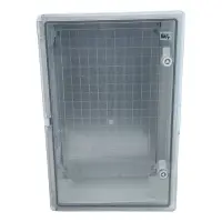 Корпус пластиковый Techno Systems ЩМПп-600х400х200мм прозрачная дверца ABS IP65