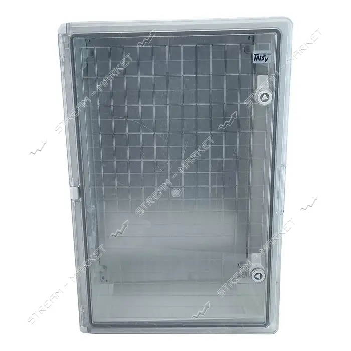 Корпус пластиковый Techno Systems ЩМПп-600х400х200мм прозрачная дверца ABS IP65                     