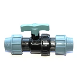 Кран шаровый 40х40 ПНД STR 6504.с