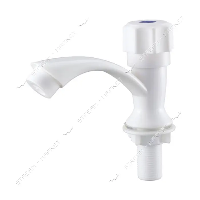 Кран для одной воды Plamix Mono-001 White Монокран