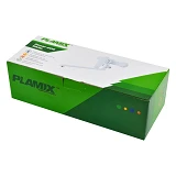 Смеситель для ванны длинный Plamix Mario-006 White без шланга и лейки пластиковый картридж 40мм