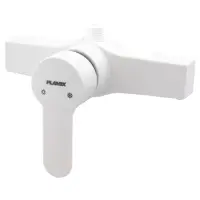 Смеситель для душевой кабины Plamix Mario-003 White без шланга и лейки пластиковый                  