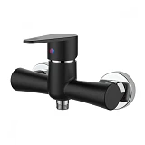 Смеситель для душевой кабины Plamix Vega-003 Black без шланга и лейки пластик.корпус картридж 35мм