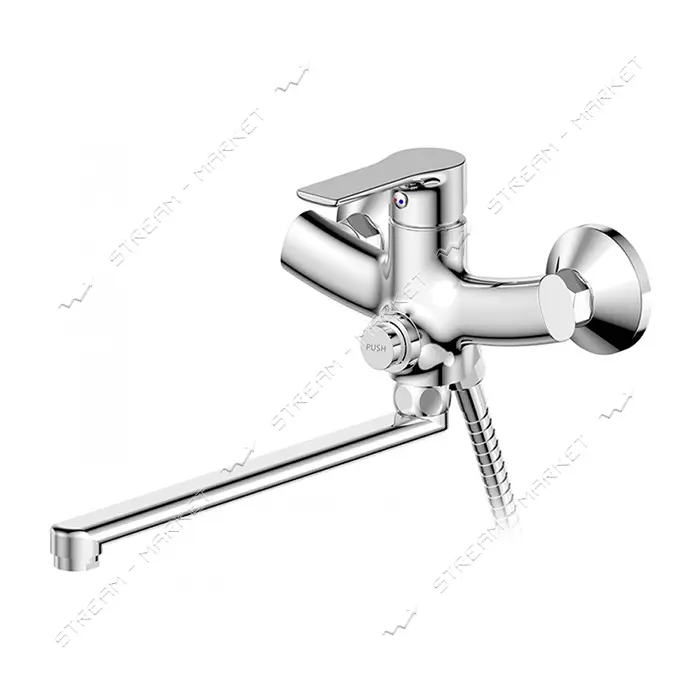 Смеситель для ванны Mixxus Premium PUSH 006 Button