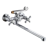 Смеситель для  ванны Mixxus Premium DOMINOX 140 EURO букса 1slash2doublekav                         