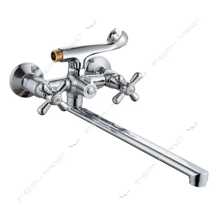 Смеситель для  ванны Mixxus Premium DOMINOX 140 EURO букса 1slash2doublekav                         
