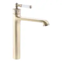 Смеситель для умывальника Mixxus Premium Vintage bronze 001 high бронза                             
