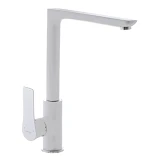 Смеситель для кухни Mixxus PREMIUM EVA 017 ухо картридж 35мм WHITE