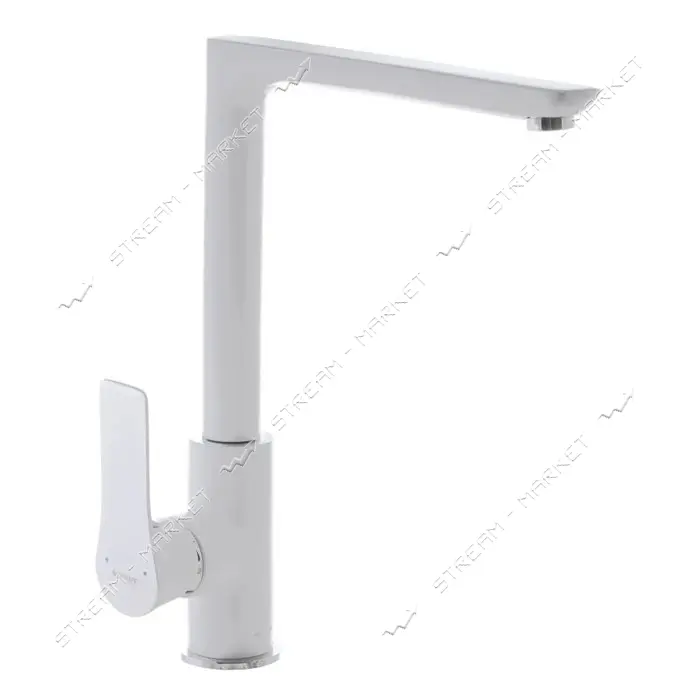 Смеситель для кухни Mixxus PREMIUM EVA 017 ухо картридж 35мм WHITE