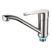 Смеситель для кухни Mixxus Colorado 555-15 15см на гайке картридж 35мм                              