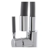 Смеситель для кухни Mixxus Premium Rio 011 Refl Gray с силиконовым изливом
