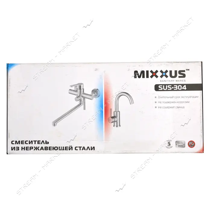 Смеситель для кухни Mixxus SUS-021